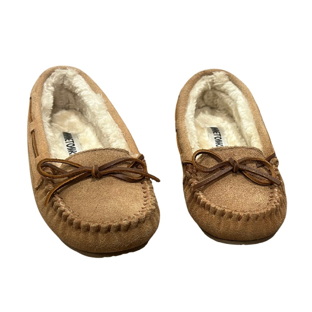 Minnetonka Women’s Cally Casual Shoe | Cinnamon | Size 6 | Moccasin Slipper NWOT - Picture 2 of 7